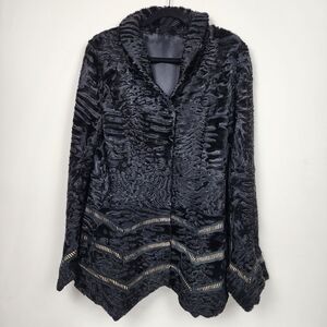 Persian Lamb Black Women's Fur Jacket